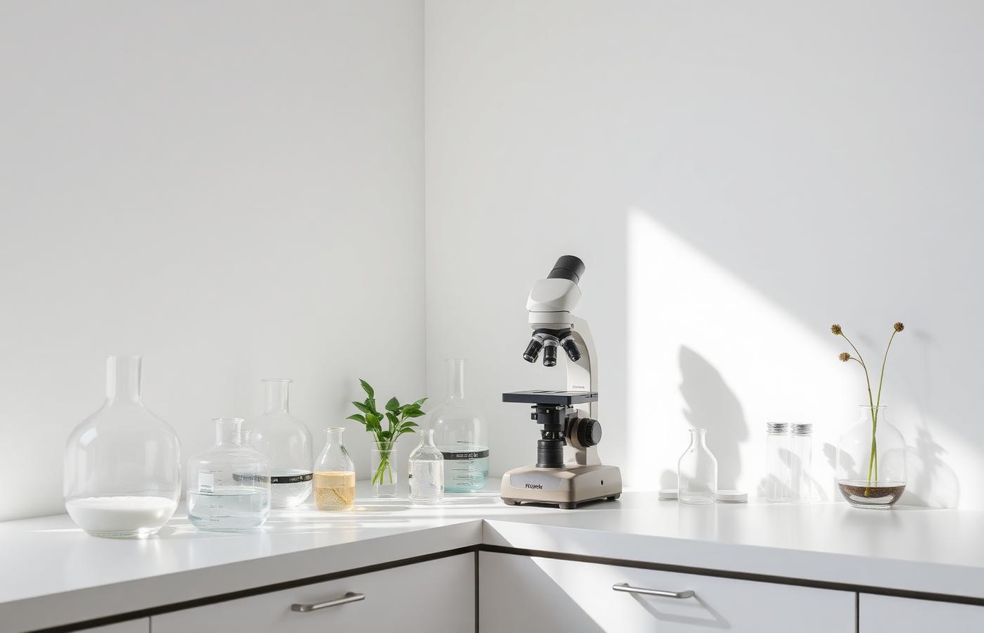 Minimal modern research workspace